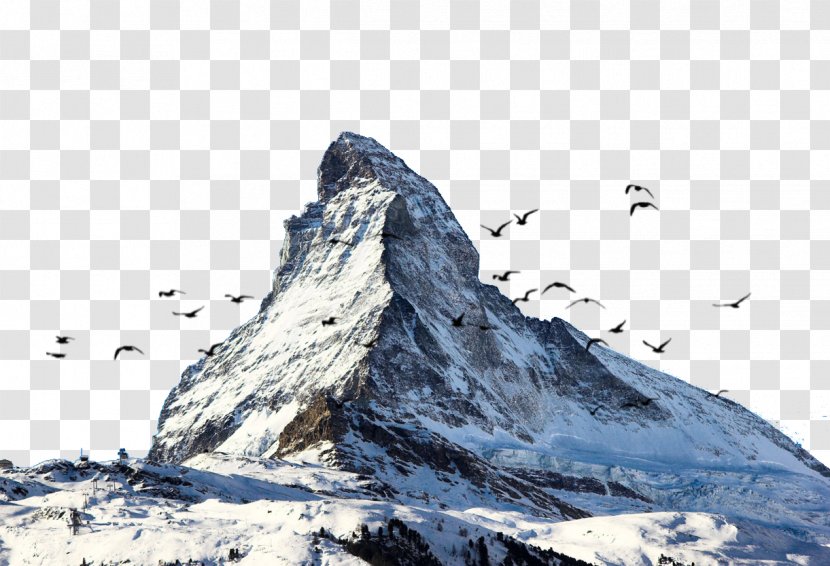 Klein Matterhorn Gornergrat Swiss Alps Zmutt - Massif - Mountain Transparent PNG