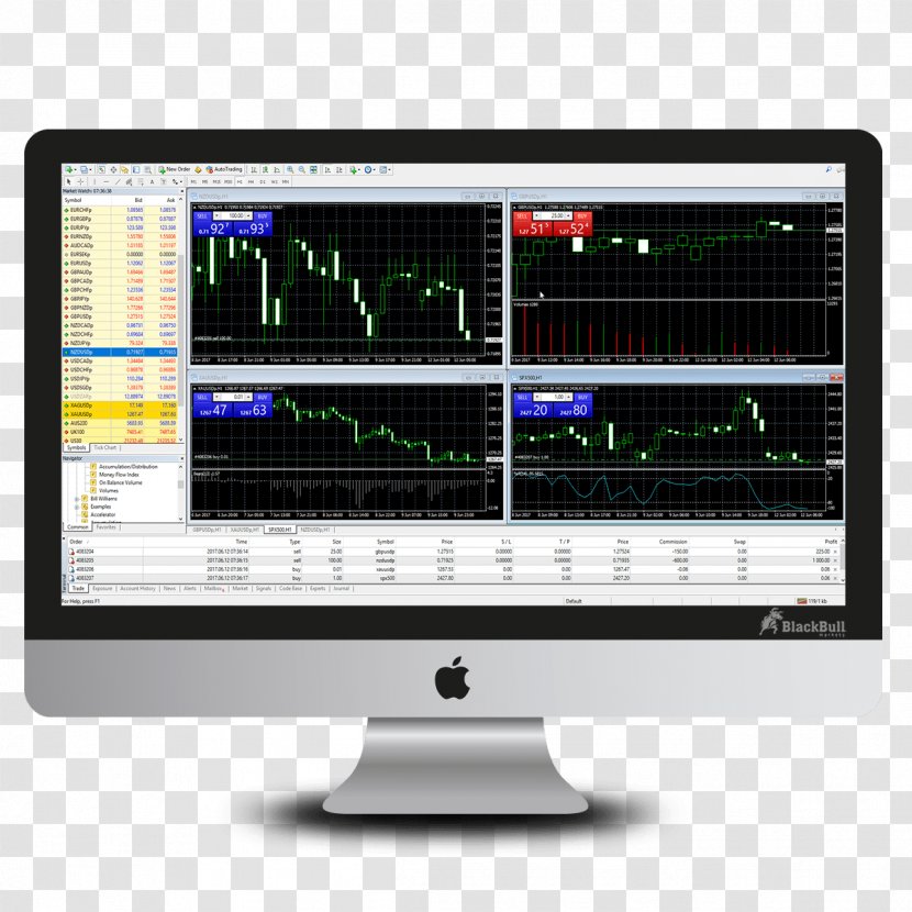 MetaTrader 4 Electronic Trading Platform Computer Software Retail Foreign Exchange - Business - Stock Trader Transparent PNG
