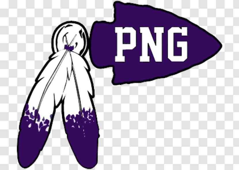 Port Neches–Groves High School National Secondary Clip Art - Purple - Independent District Transparent PNG