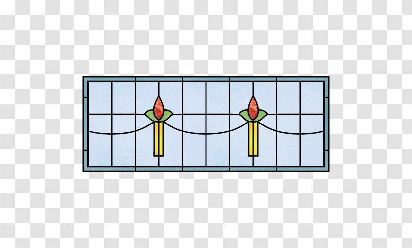 Symmetry Line Material Pattern - Window - Stained Glass Figure Transparent PNG