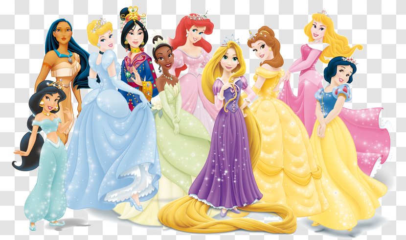 Belle Princess Aurora Rapunzel Ariel Cinderella - Free Download Transparent PNG
