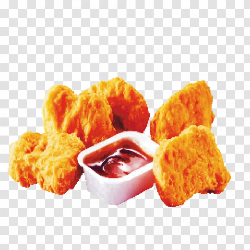Chicken Nugget Fried KFC Hamburger Fast Food - Vector Nuggets Transparent PNG