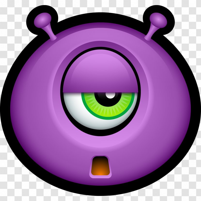 Emoticon Smiley Monster Clip Art - Halloween Film Series - Monster, Monsters, Sad, Smiley, Face Icon Transparent PNG