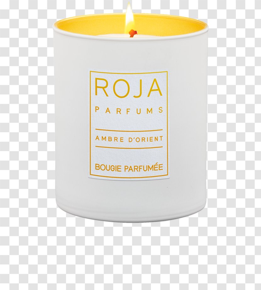 Roja Parfums Jasmin De Grasse Candle Wax Lighting Perfume - Yellow Transparent PNG
