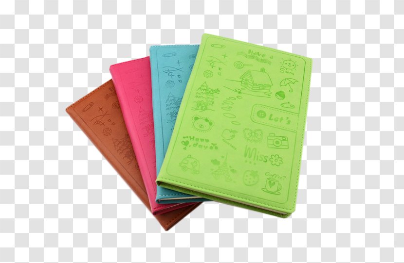 Standard Paper Size Notebook Stationery - Color Book Transparent PNG