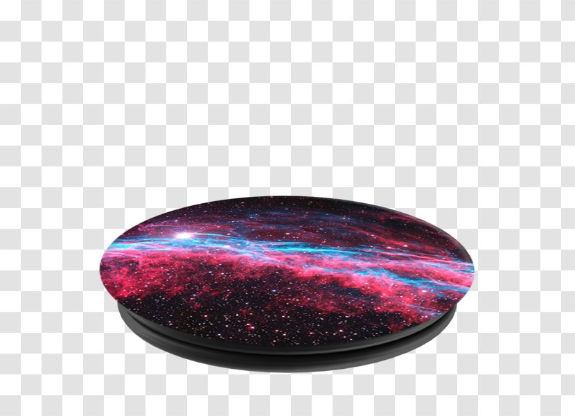 PopSockets Grip Stand Mobile Phones Veil Nebula PopClip Mount - Heart - Blue Transparent PNG