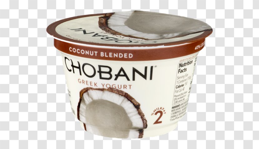 Cream Frozen Dessert Chobani Greek Yogurt Flavor - Cup - Dairy Product Transparent PNG