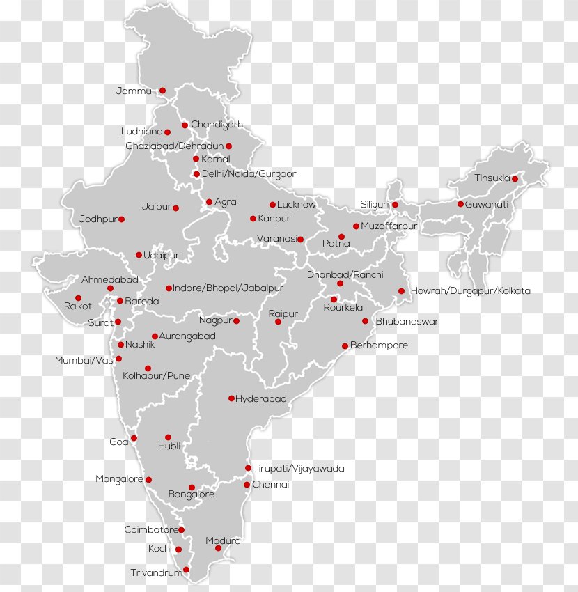 Indore Greenply Kanpur Nagpur Rajkot - Business - Map Transparent PNG