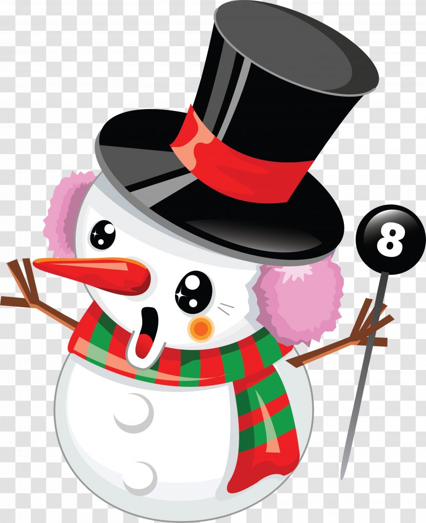 Snowman Christmas Clip Art - Royaltyfree Transparent PNG
