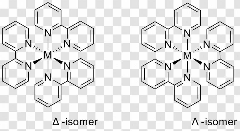 2,2'-Bipyridine Coordination Complex Tris(bipyridine)ruthenium(II) Chloride Ligand - Trisbipyridinerutheniumii - Text Transparent PNG