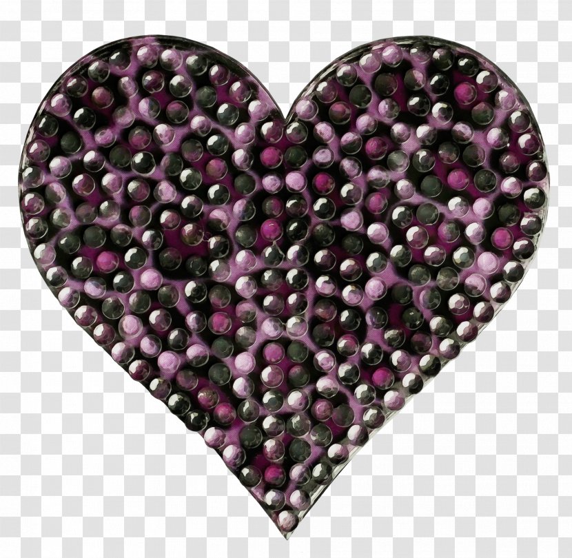 Heart Purple Pink Violet Magenta - Paint - Love Plant Transparent PNG