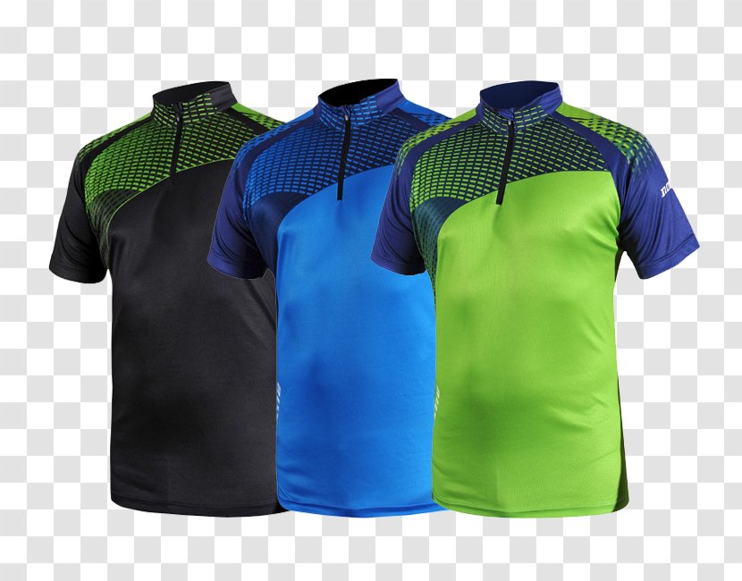 T-shirt Polo Shirt Tennis - Electric Blue Transparent PNG