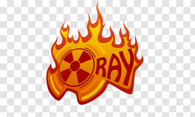 X-ray Logo - Xray - Orange Transparent PNG