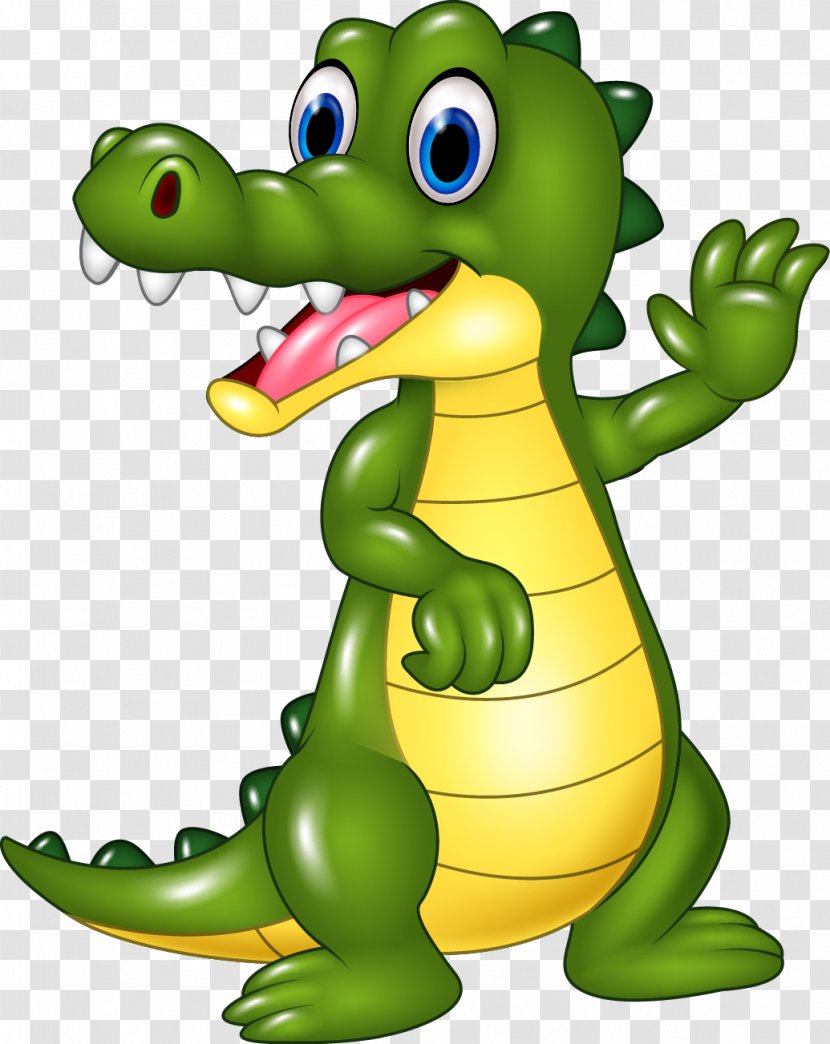 Crocodile Alligator Cartoon Illustration - Stock Photography - Vector Transparent PNG