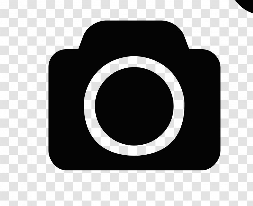 Logo Camera Icon - Black And White Transparent PNG