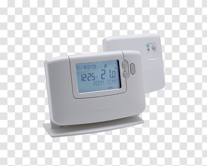 Programmable Thermostat Honeywell Central Heating Wireless - Room Transparent PNG