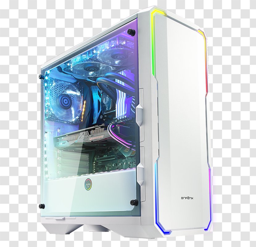 Computer Cases & Housings Power Supply Unit ATX Mini-ITX RGB Color Model - Bitfenix Prodigy Transparent PNG