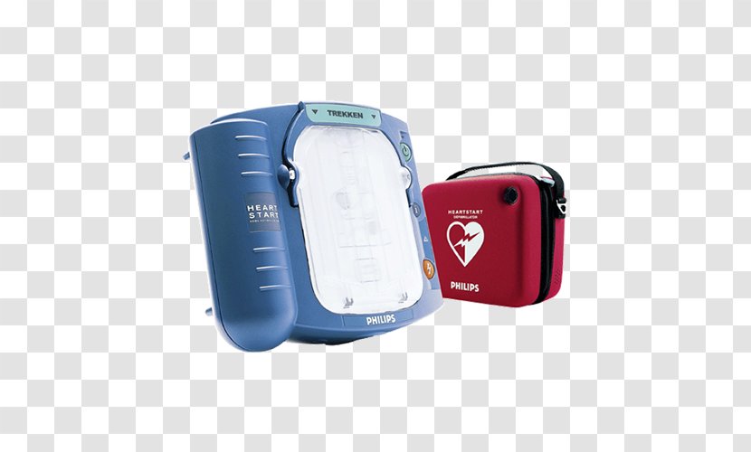 Automated External Defibrillators Defibrillation Cardiopulmonary Resuscitation Philips HeartStart FRx - Emergency Medicine - Heart Transparent PNG