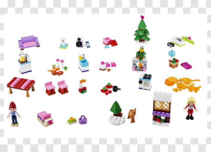 LEGO Friends Amazon.com Toy 41040 Advent Calendar - Christmas Decoration Transparent PNG
