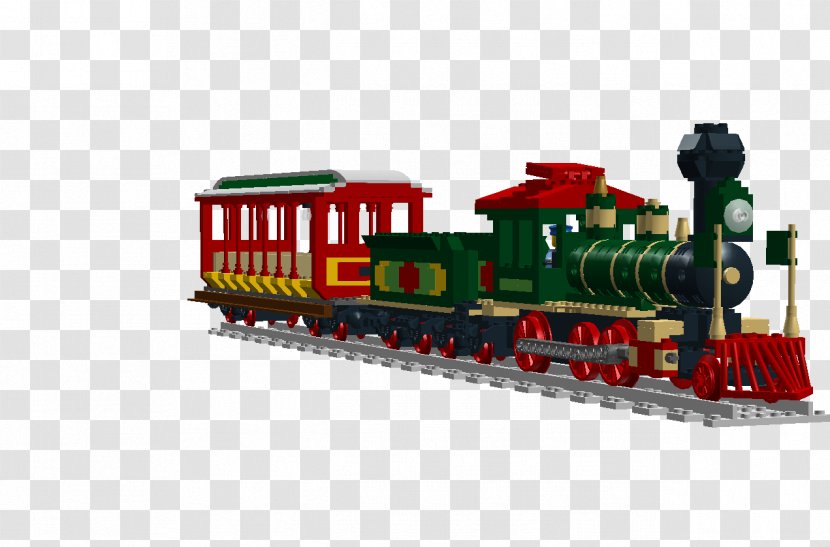 Train Locomotive Lego Ideas Rail Transport - Magic Kingdom Transparent PNG