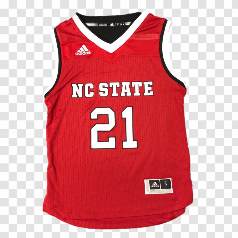 North Carolina State University NC Wolfpack Men's Basketball Football T-shirt Jersey - Sports Fan - Clothes Transparent PNG
