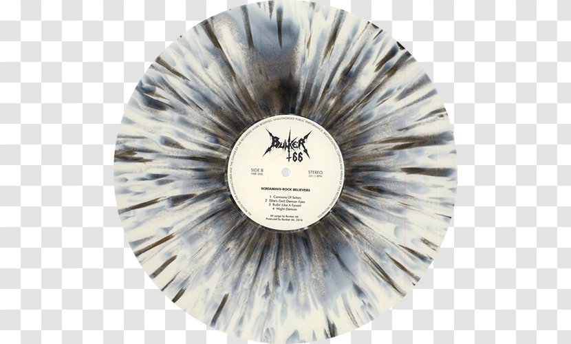 Bunker 66 Phonograph Record Screaming Rock Believers Split Album - Boysetsfire Kmpfsprt - Believer Transparent PNG