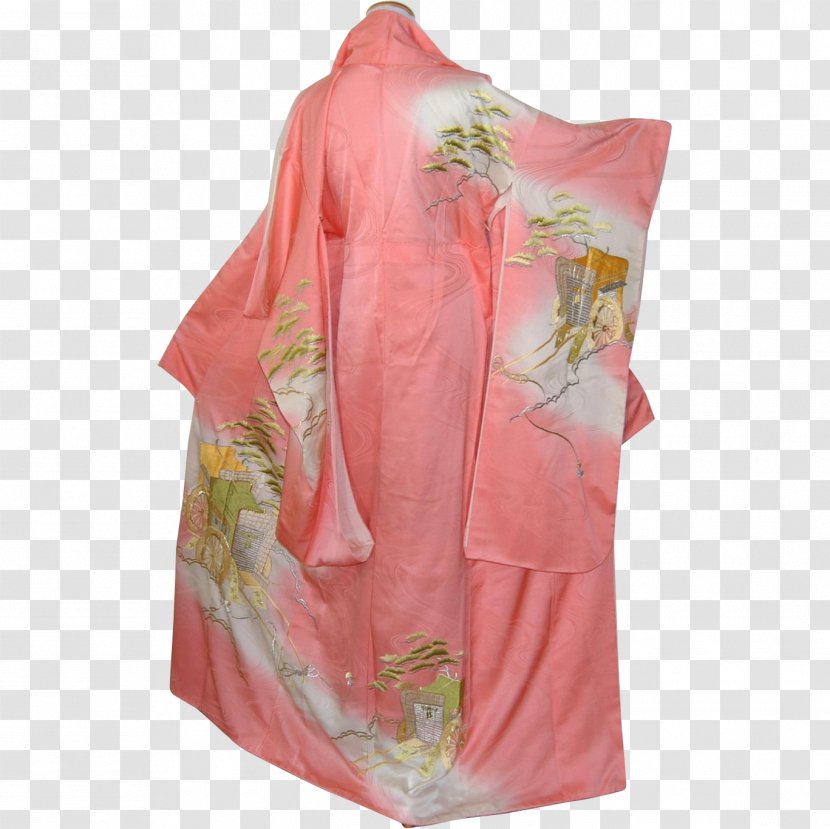 Clothing Kimono Wedding Dress Tomesode Obi - Uchikake Transparent PNG