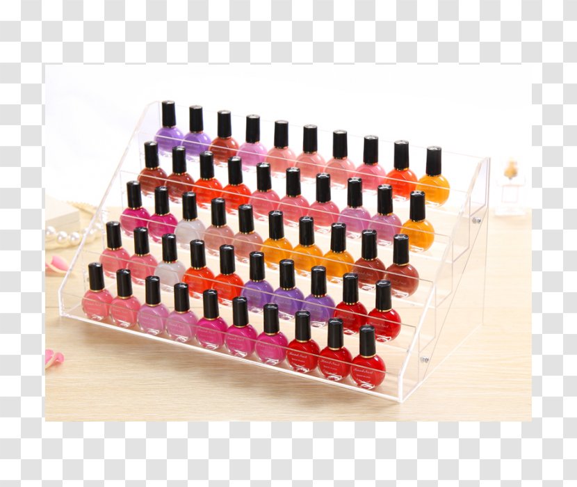 Nail Polish Cosmetics Artificial Nails Make-up Artist - Poly - Sweet Shops Display Rack Transparent PNG