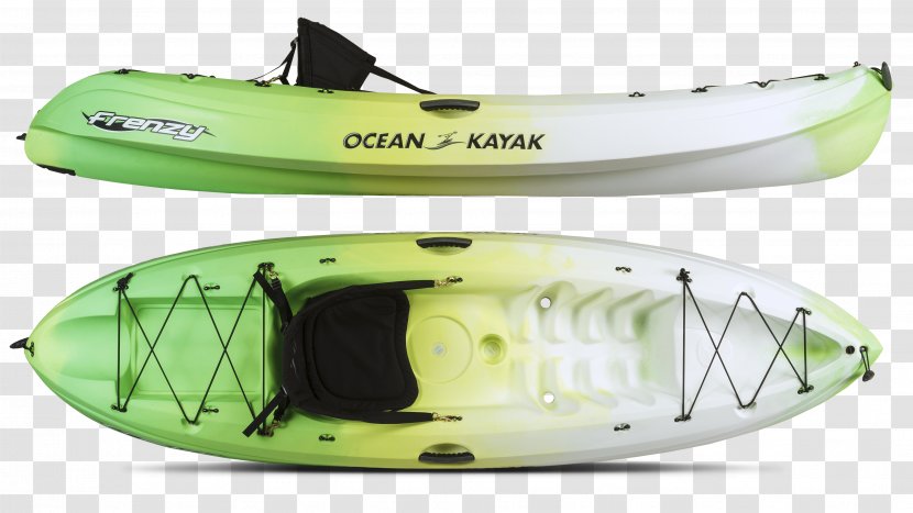 Ocean Kayak Frenzy Fishing Recreational Canoe - Sea - Paddle Transparent PNG