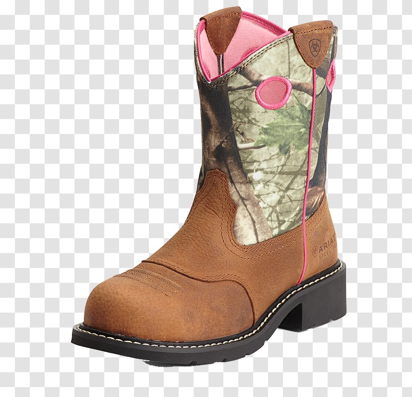 Cowboy Boot Ariat Steel-toe Shoe - Footwear Transparent PNG