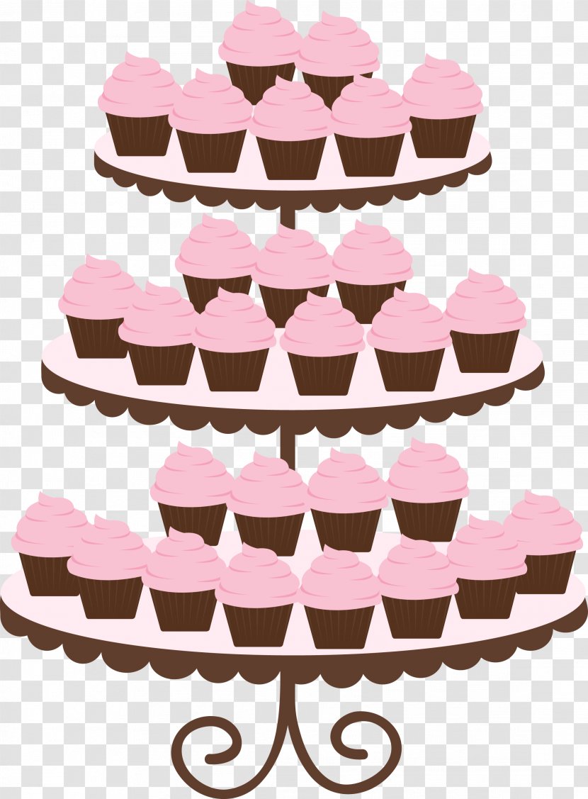 Cupcake Ice Cream Cake Muffin Bakery - Birthday - Cup Transparent PNG