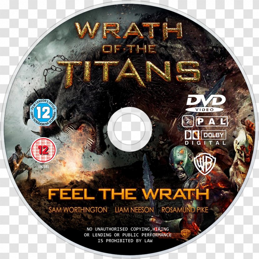 DVD YouTube Perseus 3D Film Clash Of The Titans - Dvd Transparent PNG