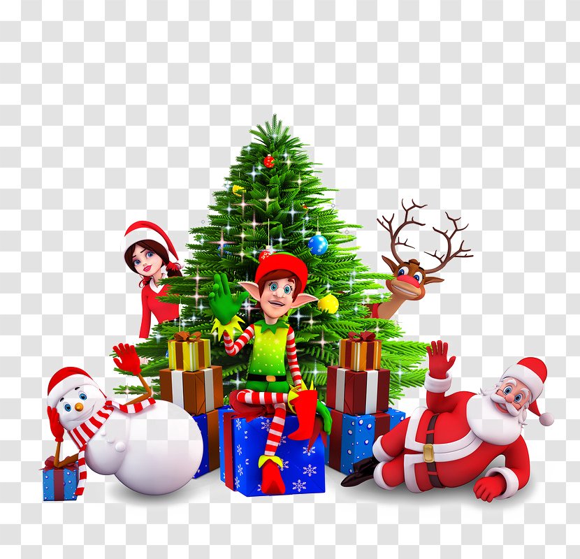 Santa Claus Christmas Wish New Years Day - Greeting - Snowman Transparent PNG