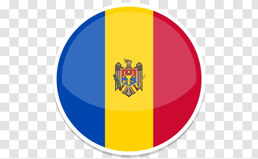 Ball Area Symbol Yellow - Flag - Moldova Transparent PNG