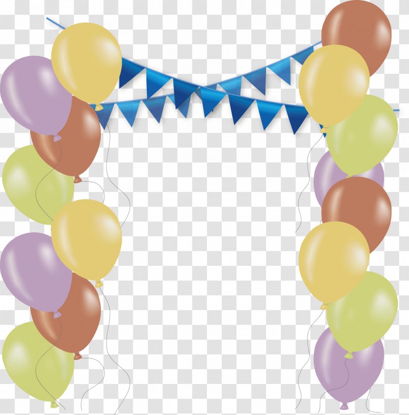 Balloon Birthday Party - Candle - Color Transparent PNG