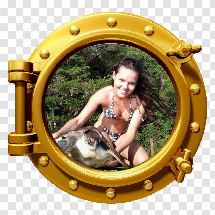 Window Porthole Stock Photography Wall Decal Lake Forest Yacht Club Inc - Spear Fisherman Transparent PNG