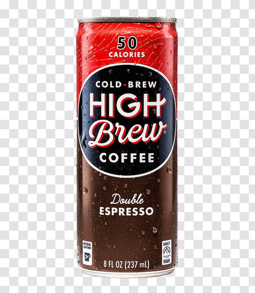 Espresso Iced Coffee Cold Brew Brewed Transparent PNG