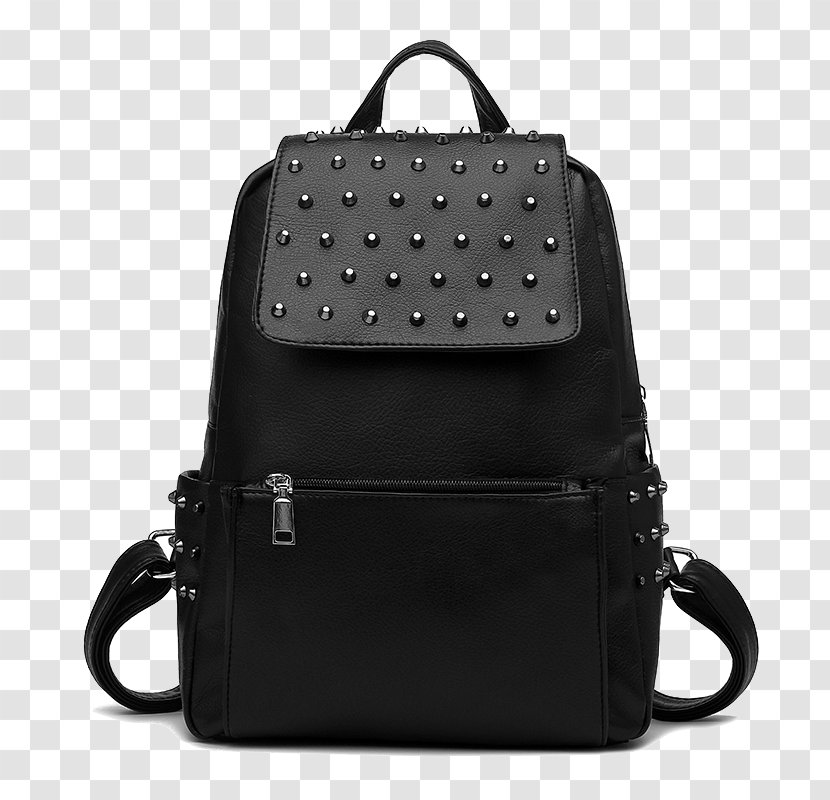 Handbag Backpack Fashion Baggage - Satchel - Leather Transparent PNG