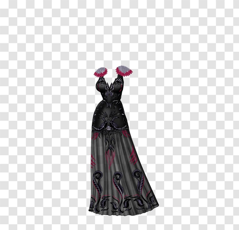 Lady Popular XS Software Fashion Gown Dress - Word - Model Transparent PNG