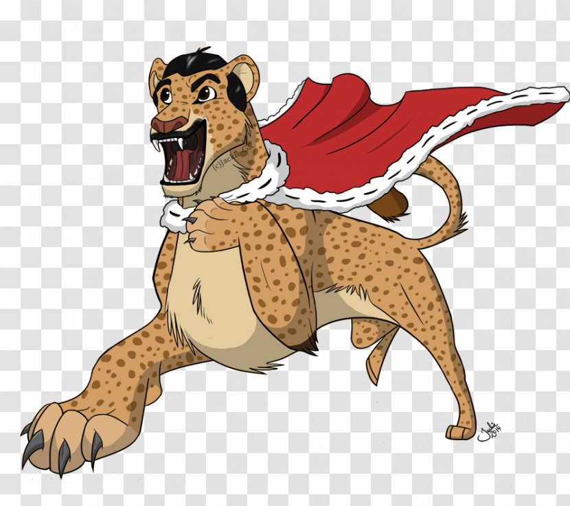 Lion Cheetah Dog Cat Terrestrial Animal - Cartoon Transparent PNG