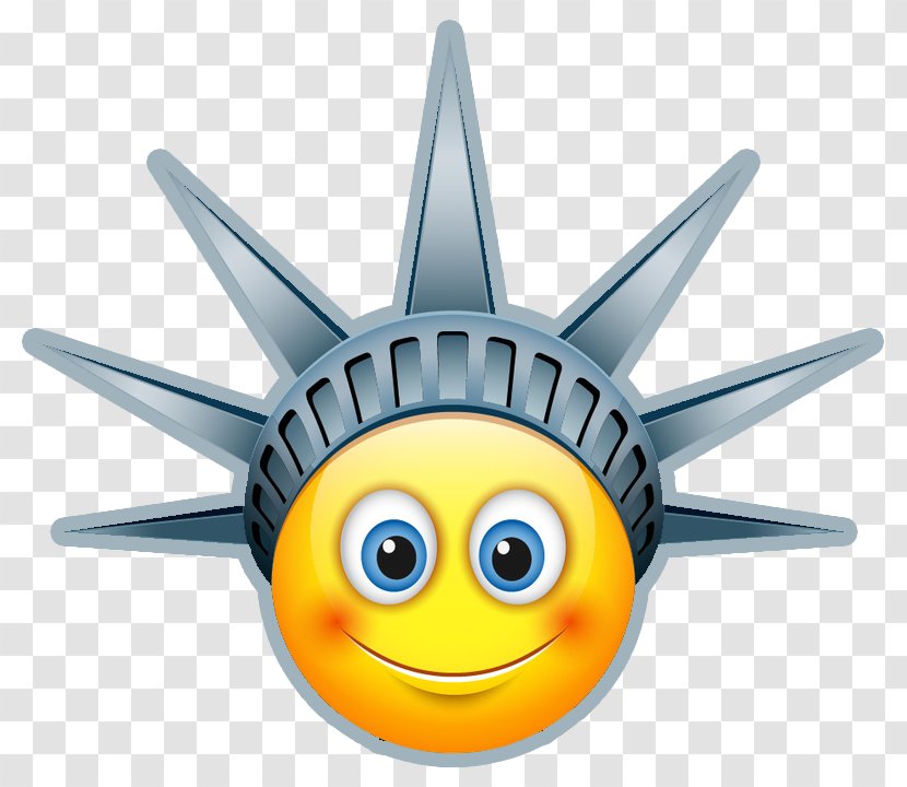 Statue Of Liberty Emoticon Smiley - National Park Service Transparent PNG
