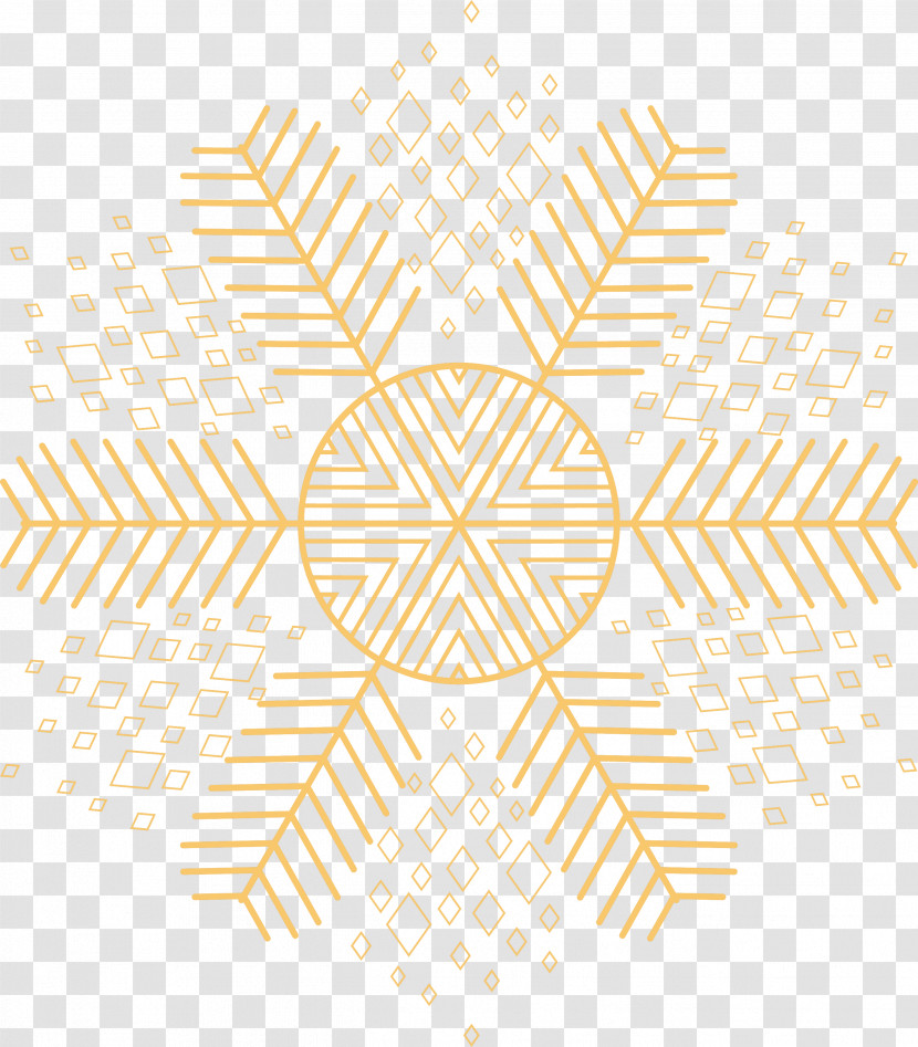 Snowflake Winter Christmas Transparent PNG