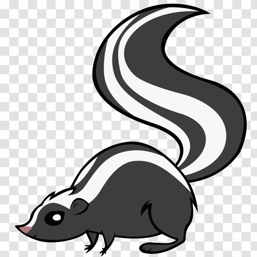 Skunk Clip Art - Transparency And Translucency - Clipart Transparent PNG