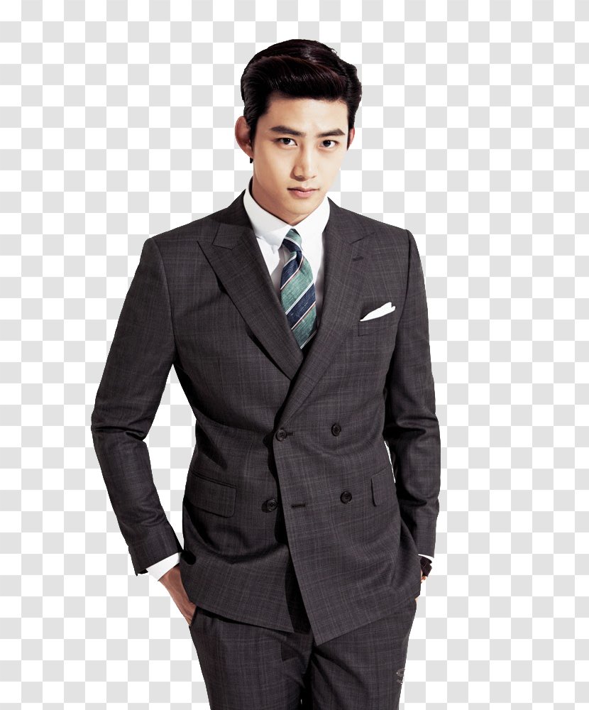 Ok Taecyeon T-shirt 2PM Suit ZALORA - Jacket Transparent PNG