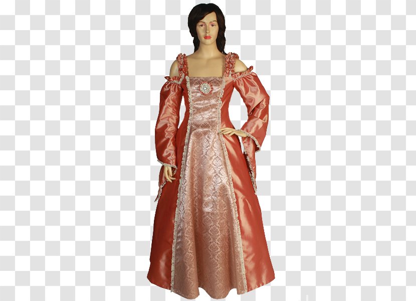 Gown Costume Design Dress - Renaissance Transparent PNG