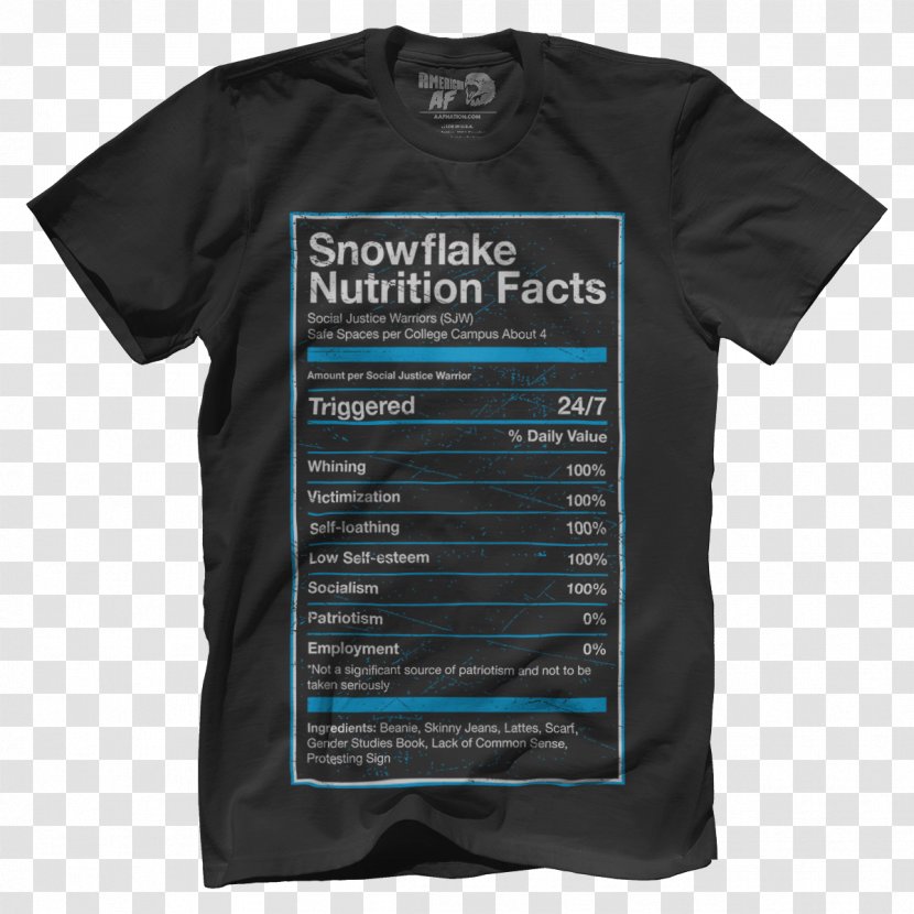 T-shirt Hoodie Clothing Mayo - United States - Nutrition Fact Transparent PNG