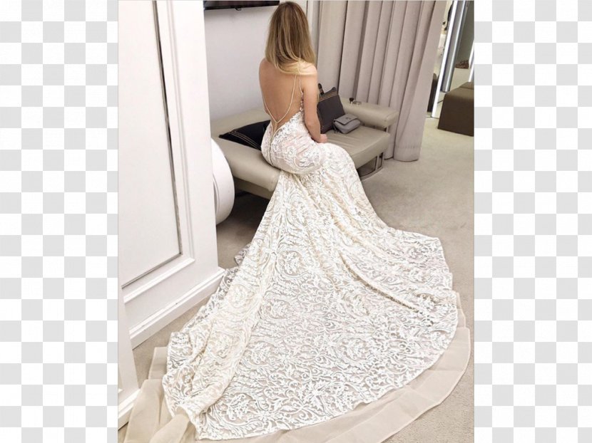 Wedding Dress Gown Bride Lace - Cocktail - Western-style Transparent PNG