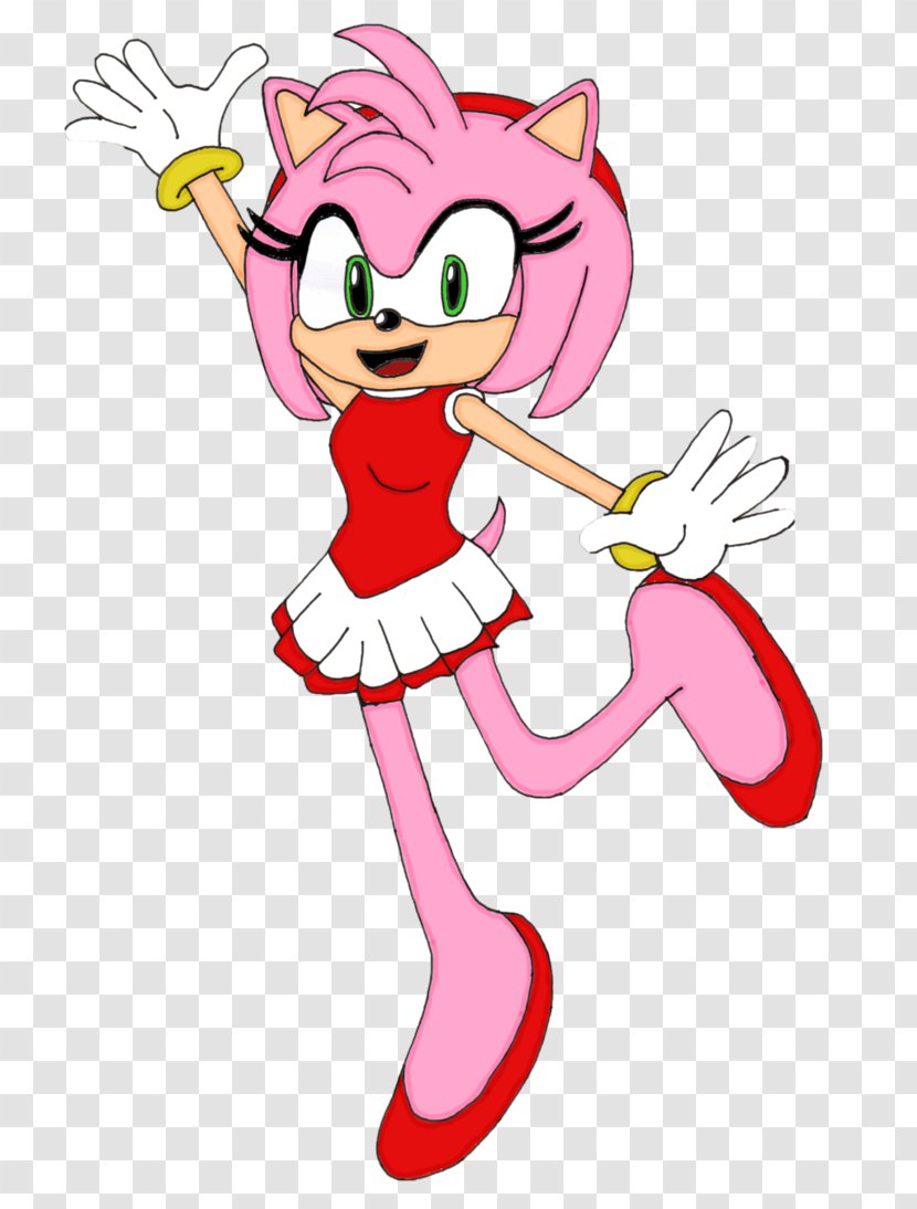 Amy Rose Tails Sonic The Hedgehog Jam Princess Sally Acorn - Watercolor Transparent PNG