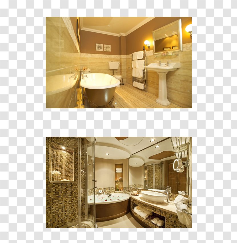Bathroom Shower Towel Bathtub - Luxury Hotel Transparent PNG