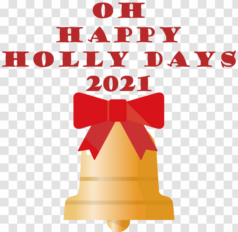 Happy Holly Days Christmas Winter Transparent PNG